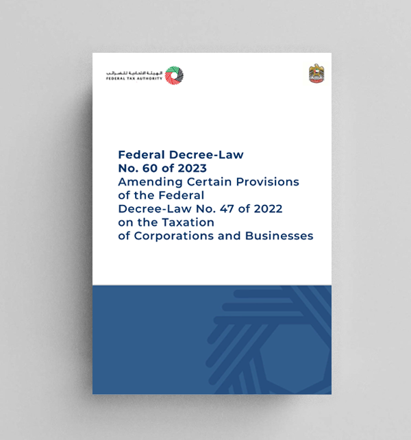 Federal-Decree-Law-No.60 of 2023-Amending-Certain-Provisions of the Federal Decree Law No. 47 of 2022