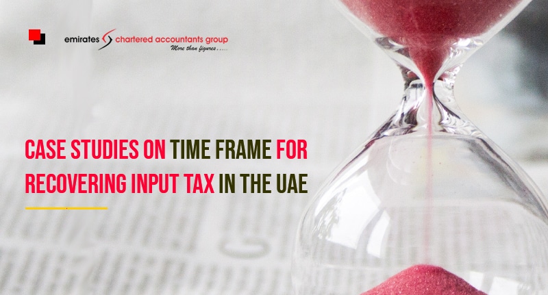 input tax recovery in uae